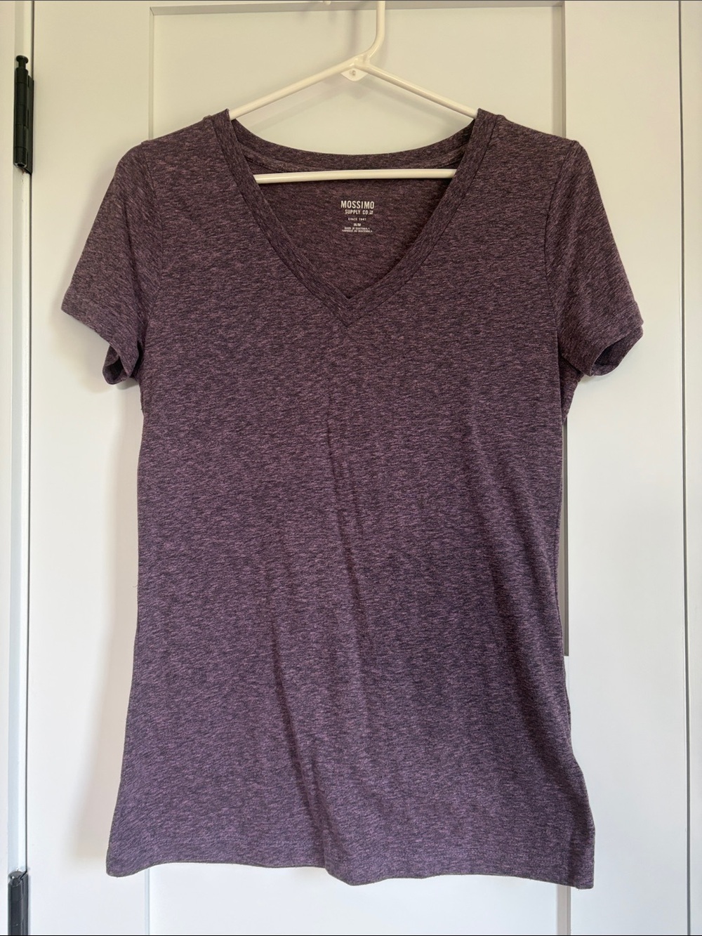 Mossimo purple tee, size medium